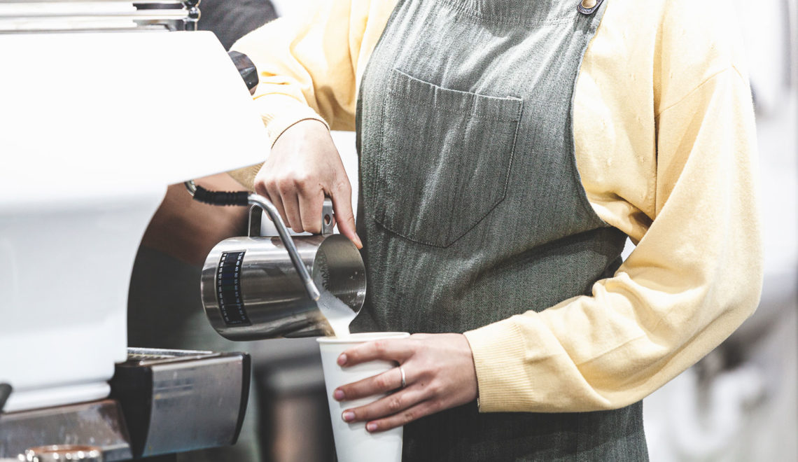 Coffee-shop, flat White, mon bonheur à Esperance, Western Australia